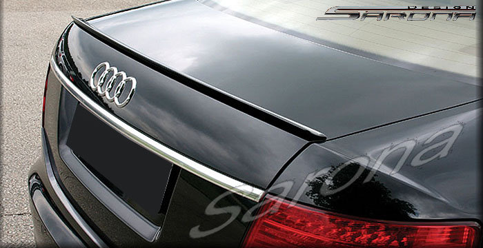 Custom Audi A6  Sedan Trunk Wing (2005 - 2008) - $139.00 (Part #AD-018-TW)